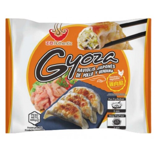 Gyoza with chicken and vegetables, Meng Fu, 30 pcs (frozen)